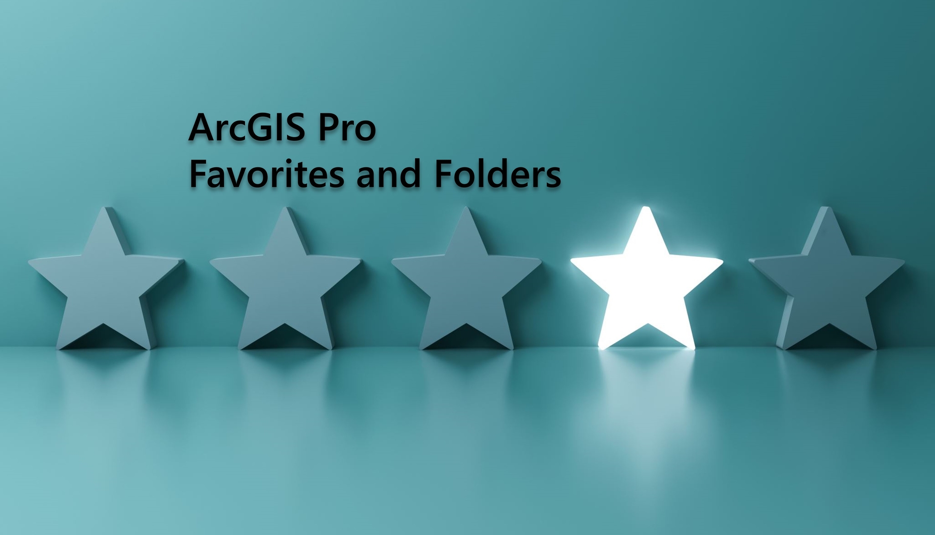 ArcGIS Pro Favorites and Folders